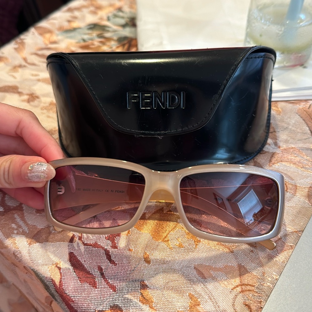FENDI Vintage Zucca Sunglasses